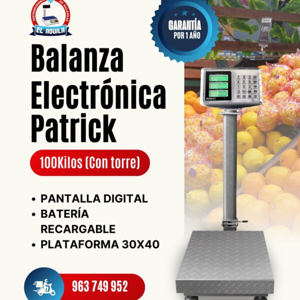 Balanza Patricks TCS-K1 150KG