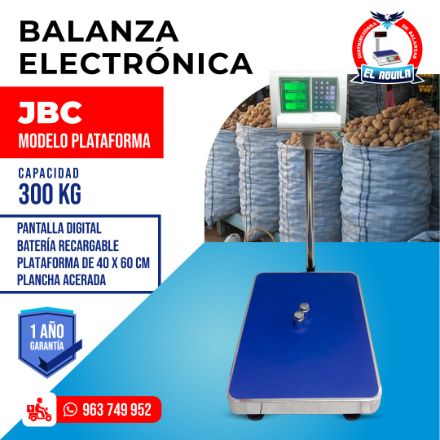 Balanza JBC 300KG