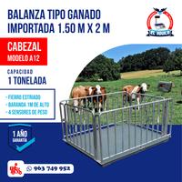 Balanza Ganado Importada - 1TN